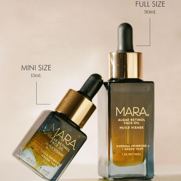 MARA - Natural Evening Primrose + Green Tea Algae Retinol Face Oil 15ml - Picture 6 of 6